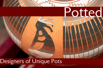 potted advertisement